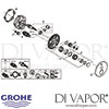 Grohe Grohtherm SmartControl Thermostat Shower Spares